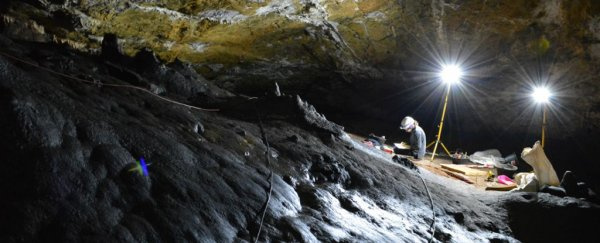 Die alten Menschen nutzten diese eine Höhle in Spanien atemberaubende 50.000 Jahre lang