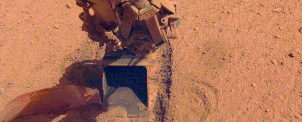 Es ist offiziell: Die NASA hat ihren Roboterbagger auf dem Mars aufgegeben
